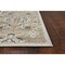 Homeroots 5 ft. 3 in. x 7 ft. 7 in. UV-Treated Polypropylene Beige & Grey Area Rug 354069 - alternate 2